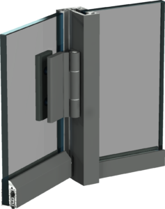 All-glass doors